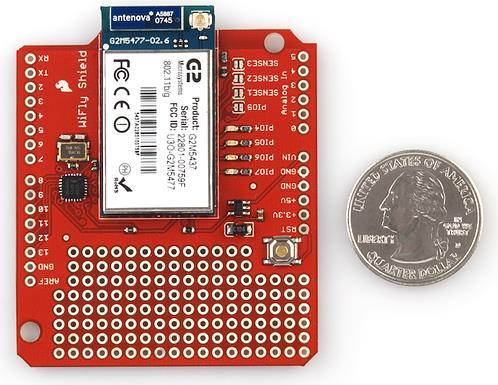 Actual product image SparkFun WiFly Shield
