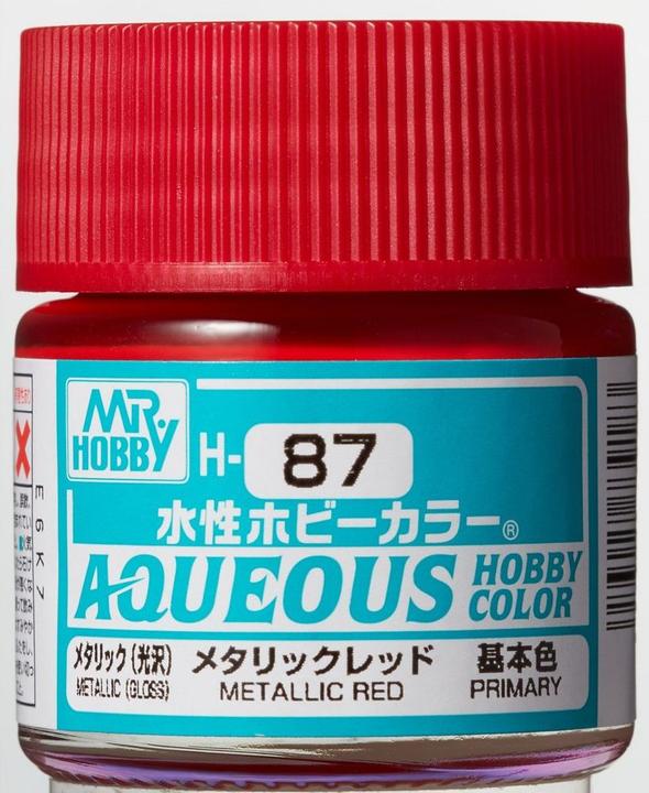 Actual product image Mr.Hobby Mr Hobby -Gunze Aqueous Hobby Colors (10 ml) Metallic Red