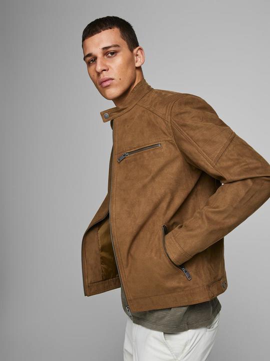 Actual product image Jack & Jones Faux leather jacket (S)