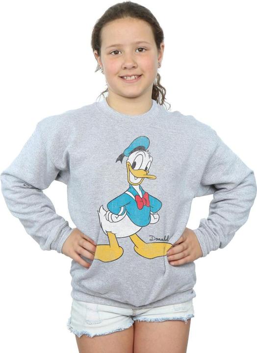 Produktbild Disney Classic Donald Duck Sweatshirt Mädchen (140, 146)