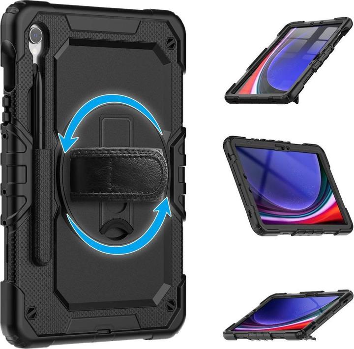 Immagine prodotto Tech-Protect Custodia Solid360 per Samsung Galaxy Tab S9 FE 10.9" X510 / X516B - nero (X510)