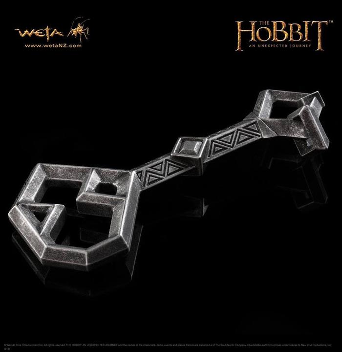 Immagine prodotto Weta Collectibles Lo Hobbit replica 1/1 Chiave di Erebor 13 cm