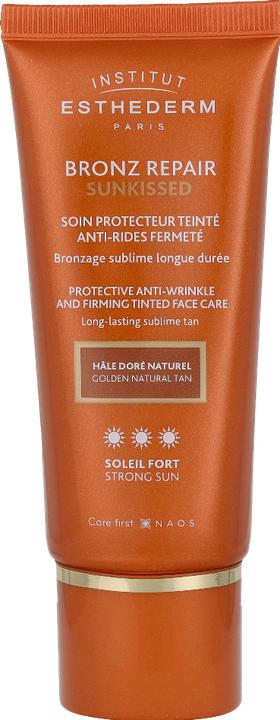 Actual product image Institut Esthederm Bronz Rep Sunkissed Fort (Suntan cream, SPF 50, 50 ml)