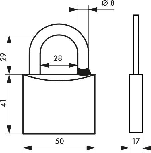 Image du produit Thirard Cad type 1 50 chrome a inox