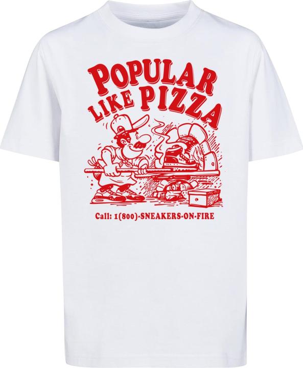 Produktbild Mister Tee Kids Like Pizza Tee - 161675 (134, 140)