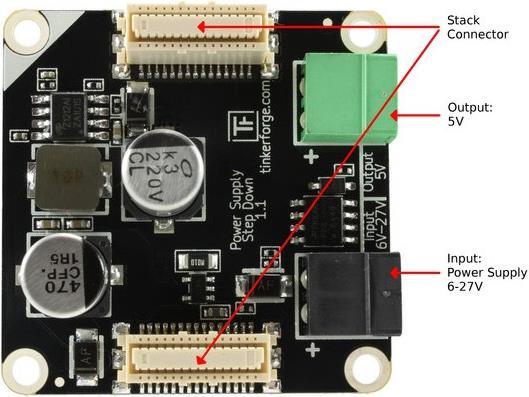 Image du produit Tinkerforge Alimentation électrique par paliers (Kit électronique)