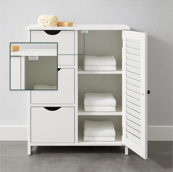 Produktbild Relaxdays Badezimmerschrank (60 x 30 x 80 cm)