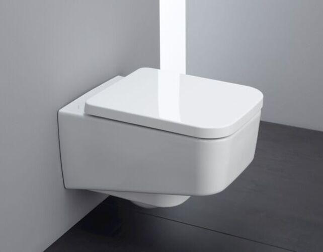 Actual product image Laufen PRO WC seat, with cover, 443x367mm, H89196000001