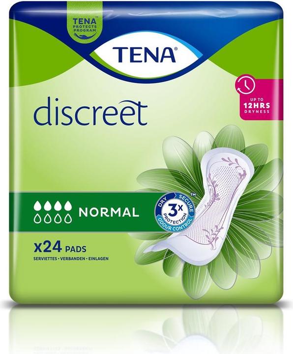 Produktbild Tena discreet Normal 24 Stk (24 x, Normal)