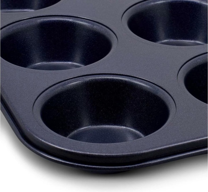 Actual product image Zyliss Muffin baking pan 12 wells, dark blue (25 cm)