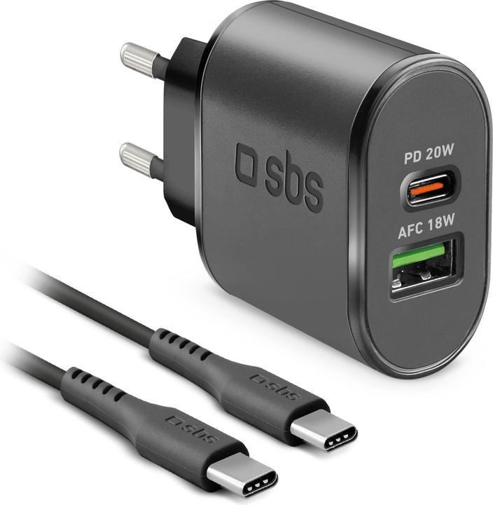 Image du produit SBS PD-Reiselader inkl. USB C-Kabel (18 W)