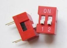 Produktbild OEM DIP-Schalter mit 2 Positionen Rot
