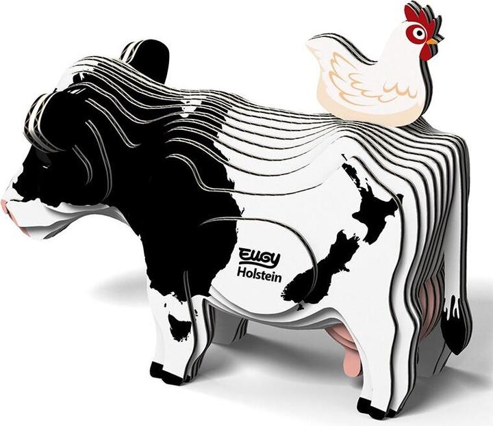 Image du produit Eugy Kit de bricolage 3D vache Holstein (MQ6)