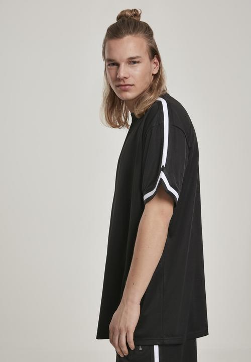 Produktbild Urban Classics Oversized Stripes Mesh Tee (M)
