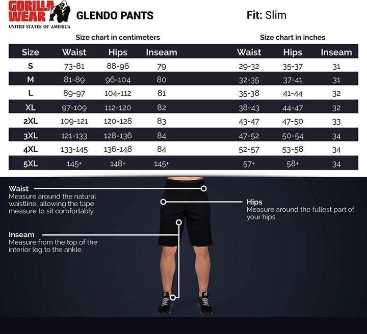 Actual product image Gorilla Wear Glendo Pants Light Grey (S)