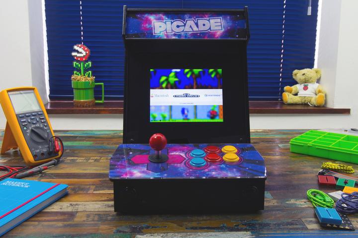 Actual product image Pimoroni Picade incl. 8" screen (Construction kit)