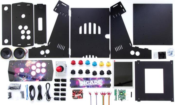 Actual product image Pimoroni Picade incl. 8" screen (Construction kit)