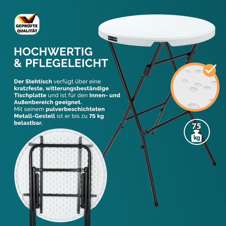 Actual product image Casaria Bar table with cover