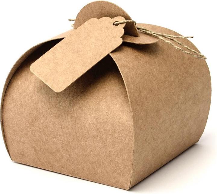 Image du produit Partydeco Boîte à bonbons - Kraft (10 pcs) (10x)