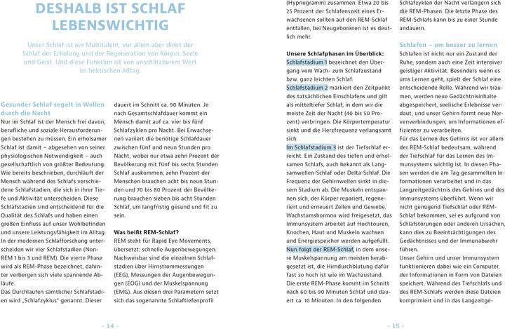 Produktbild Endlich besser schlafen (Deutsch, Michael Feld, 2024)