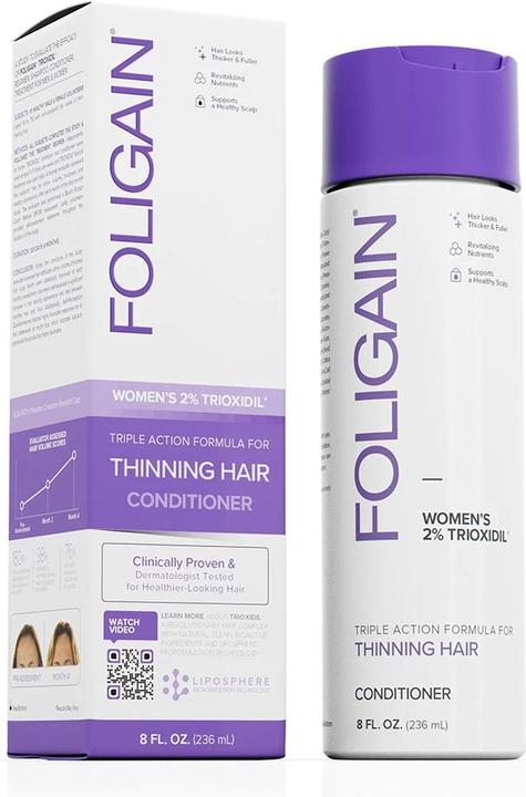 Image du produit Foligain Après-shampooing contre la perte de cheveux Triple Action (Women's Conditioner) 236 ml (236 ml)