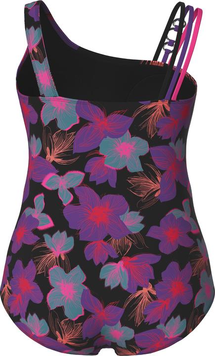 Produktbild Ulla Popken Badeanzug, Blüten, Softcups, Zierring, recycelt (60)