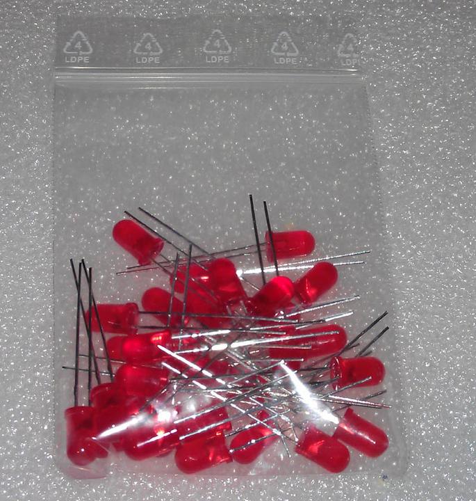 Actual product image OEM 30 Pcs. LED Red 5mm