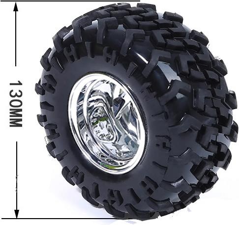 Image du produit OEM Roue Offroad argent 133mm x 60mm