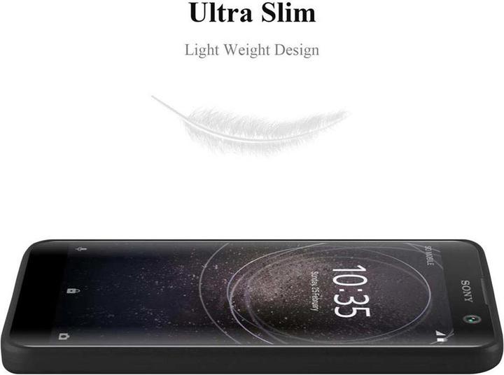 Actual product image Cadorabo Bumper TPU Matt Metallic (Sony Xperia XA2)
