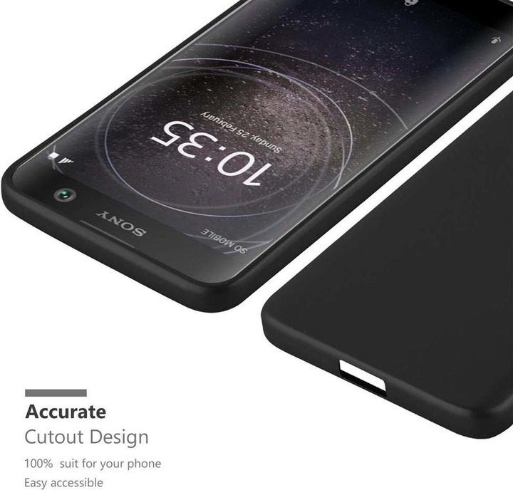 Produktbild Cadorabo TPU Matt Metallic Hülle (Sony Xperia XA2)
