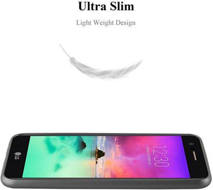 Produktbild Cadorabo TPU Matt Metallic Hülle (LG K10 (2017))