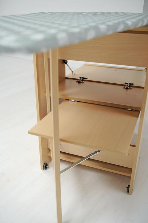 Actual product image Foppapedretti LoStiro white ironing board complete (101 x 49 cm)
