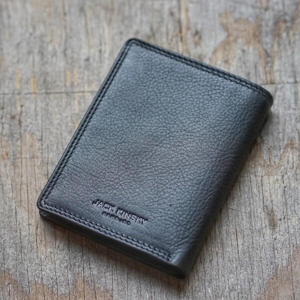 Actual product image Jack kinsky Wallet RFID protection leather 12 cm