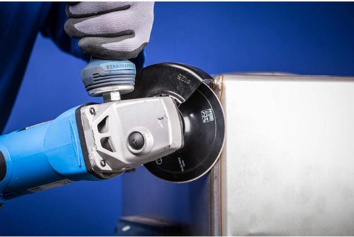 Actual product image Pferd Compactkorn Velcro disc KR Ø 115 mm A 120 CK for fine grinding for angle grinders (120)