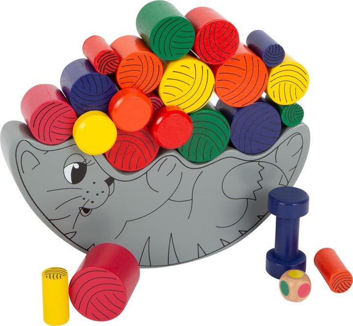 Actual product image small foot Balancing cat