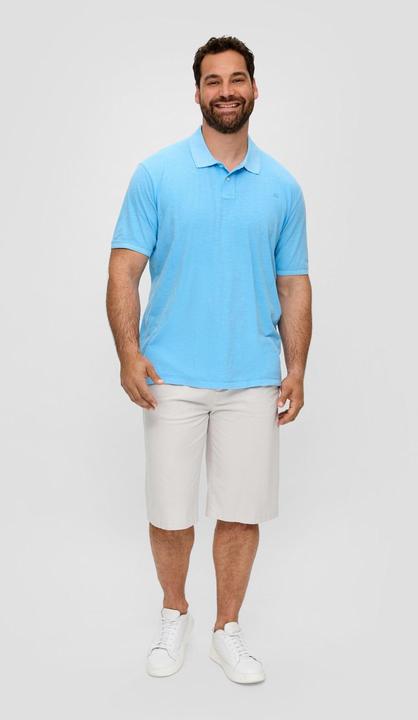 Actual product image S.Oliver Polo-Shirt Poloshirt mit kleinem Logo-Print (XXL)
