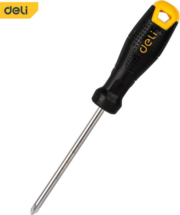 Image du produit Deli Tools Philips Tournevis PH2x100mm EDL626100 (black) (Recouvrement cruciforme Phillipps (PH))
