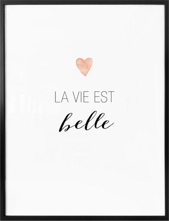 Actual product image Trenddeko Confetti & Cream - La vie est belle (50 x 60 cm)