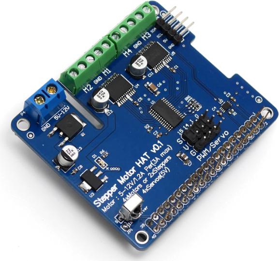 Produktbild OEM Stepper Motor Hat für Raspberry Pi