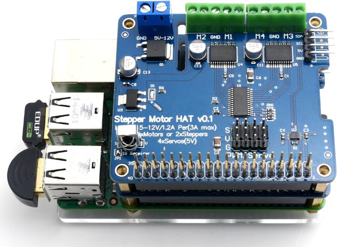 Produktbild OEM Stepper Motor Hat für Raspberry Pi