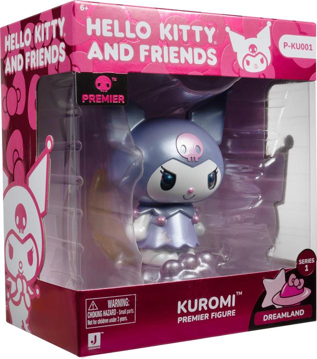 Produktbild Giochi Preziosi Hello Kitty Premier 4-Inch Figur - Kuromi Edition, Sammelfigur Kuromi Detail für Display o