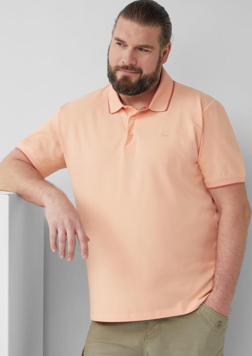 Image du produit S.Oliver Polo-Shirt Sportives Piqué-Poloshirt mit Kontrast-Details (4XL)