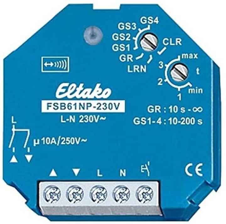 Eltako FSB61NP-230V Auslöser Rollo/Jalousie Smart-Home-Aktor (Schaltaktor)