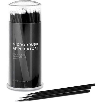 Thumbnail - NoName, Künstliche Wimpern, Microbrush Applikatoren 100 Stück Wimpern Einweg Extensions 2.5mm
