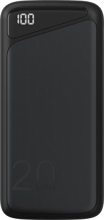 Actual product image Goobay Powerbank 53939 20000 mAh Black (20000 mAh, 22.50 W, 74 Wh)