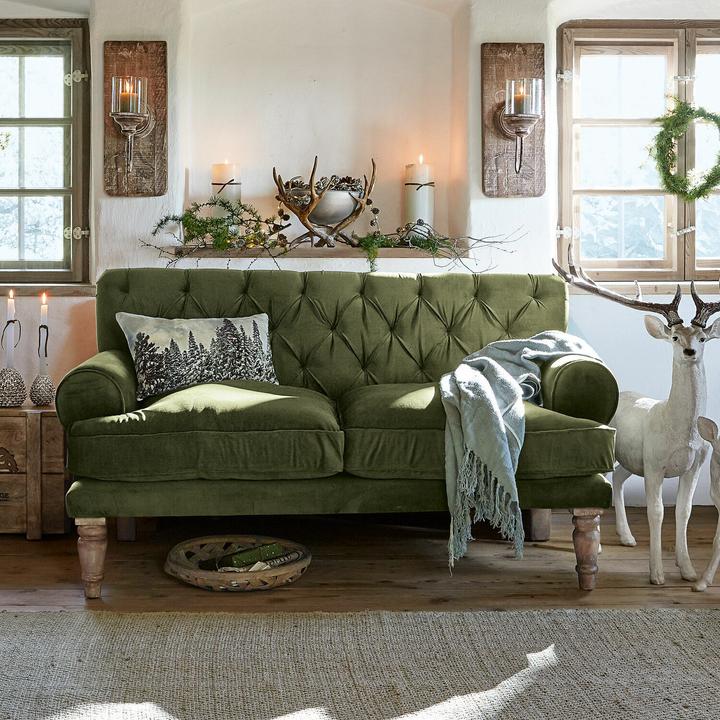 Actual product image Loberon Sofa Carme green