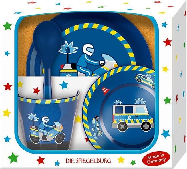 Produktbild Die Spiegelburg Geschirrset Polizei