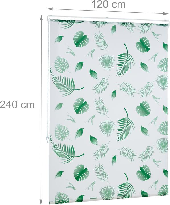 Actual product image Relaxdays Shower roller blind