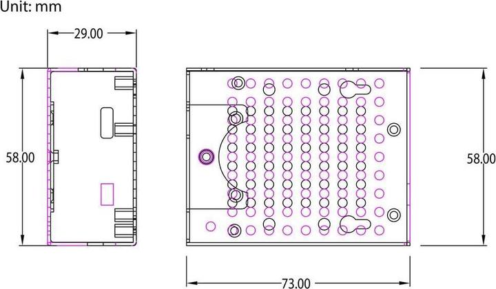 Produktbild Tru Components TC-UNOQM Aluminiumgehäuse Passend für (Entwicklungskits): Arduino