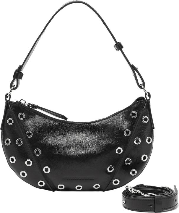 Produktbild Les Visionnaires Enya mini rivet glosssy Schultertasche Leder 27 cm